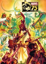 Poster Marvel Avengers 75th anniversary Alex Ross