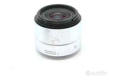 SIGMA 19mm F/2.8 SILVER per SONY E-MOUNT