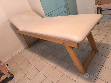 Lettino massaggi legno