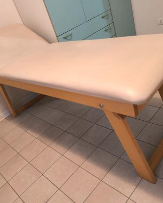 Lettino massaggi legno