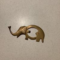 Apribottiglie vintage a forma di elefante