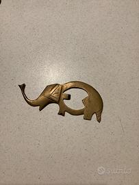Apribottiglie vintage a forma di elefante