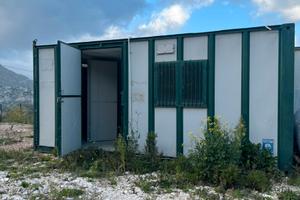 Container in ferro alluminio ufficio 6x2,5x2,5