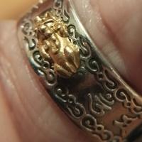 Anello portafortuna in argento 