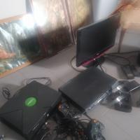 Xbox con joystick varie articoli