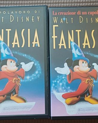 Fantasia di W. Disney  1991 ed. De Luxe 2 vhs