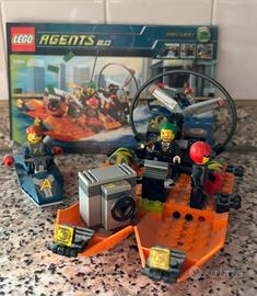 LEGO Agents 8968 River Heist con libretto