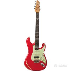 Chitarra EKO Aire Relic Fiesta Red