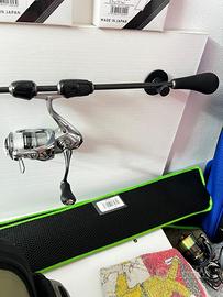 Canna spinning trota torrente/spigola