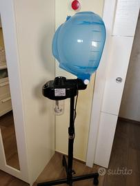 casco capelli  a vapore