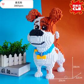 LS6134 Puzzle 3d Simil Lego  Max di Pets
