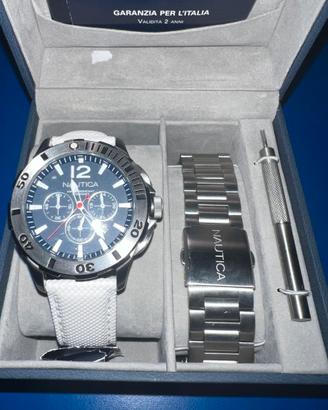 Orologio Nautica uomo grigio, A23597G