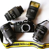 NIKON FM3A ed obiettivi nikon