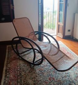 Chaise Longue a dondolo