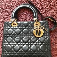 Borsa LADY DIOR Black Media AUTENTICA