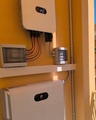 Kit 10kw batteria 6kw fotovoltaico impianto isola