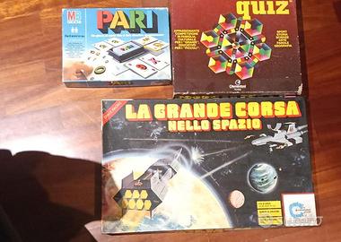 Lotto giochi quiz trivial pari corsa nello spazio