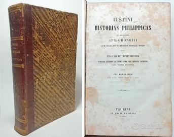 HISTORIAS PHILIPPICAS EX RECENSIONE ABR. GRONOVII