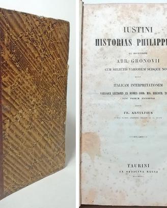 HISTORIAS PHILIPPICAS EX RECENSIONE ABR. GRONOVII