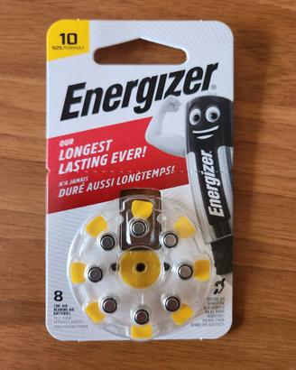 N. 80 BATTERIE PER APPARECCHI ACUSTICI TAGLIA 10