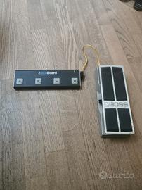 irig blueboard + pedale exp boss fv 500 L
