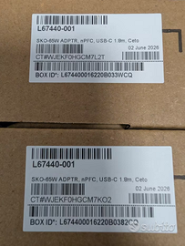 6 Alimentatori HP USB-C 65W Originali L67440-001