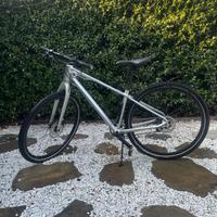 BMW cruise bike silver