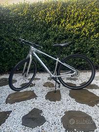 BMW cruise bike silver