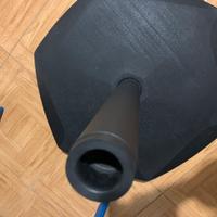 Palo per ombrellone con rotelle