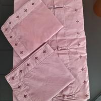 Set biancheria letto matrimoniale Ikea viola usato