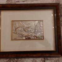 Quadro argento 925 - ROMAR - radica