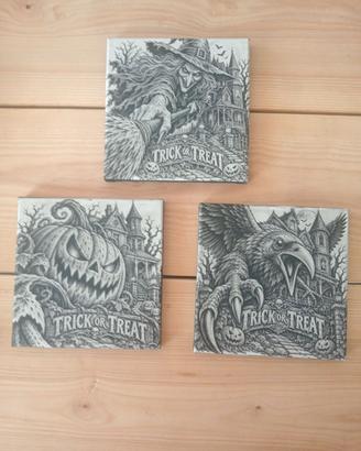 Quadretti Halloween 20×20 cm – Decorazione Horror