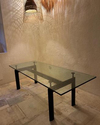 Tavolo in vetro Cassina LC6 – Le Corbusier