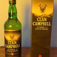 Whisky Clan Campbell anni '80