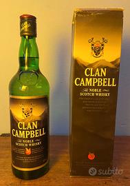 Whisky Clan Campbell anni '80