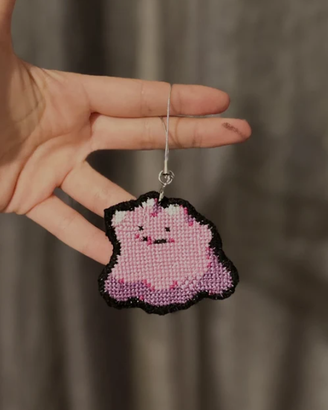 portachiavi pokemon (handmade) ditto