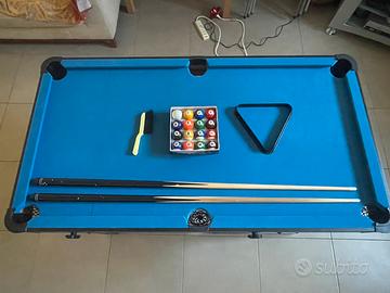 Biliardo da interno salva spazio
