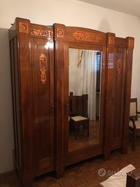 Camera primi 900 in mogano massiccio