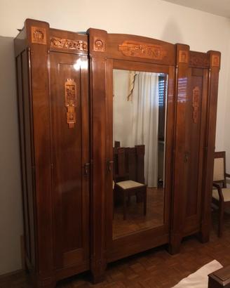 Camera primi 900 in mogano massiccio