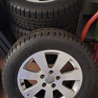 cerchi AUDI e gomme invernali 225/55 R16 99V DOT17