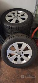 cerchi AUDI e gomme invernali 225/55 R16 99V DOT17
