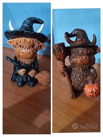 PROMO Halloween Set 2 Mucche Scozzesi Highlander