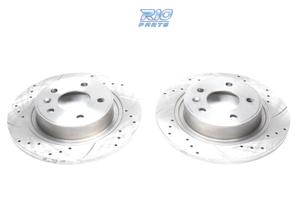 DISCHI FRENO FORATI E SCANALATI PER FORD
