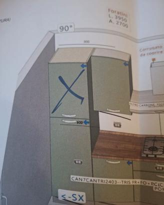 Modulo cucina Mondo Convenienza