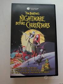 The nightmare before christmas 1995 VHS ita