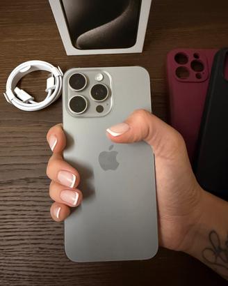 Iphone 15 Pro Max 256 GB  - Titanio naturale