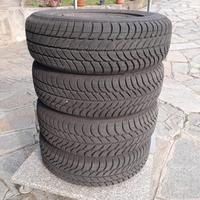 4 pneumatici termici + cerchi - 165/70R13