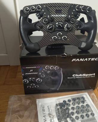 Volante FANATEC Formula v2.5 Black QR1 come nuovo