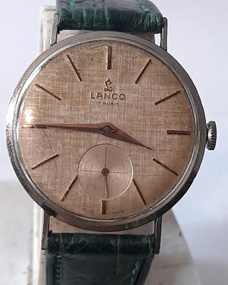 elegante orologio lanco anni  60