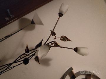 lampada a piantana  vintage 